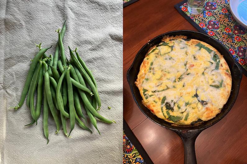 image from Bean frittata